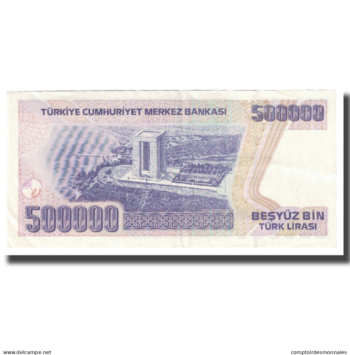 Billet, Turquie, 500,000 Lira, 1970, 1970-10-14, KM:212, SUP - Turquie