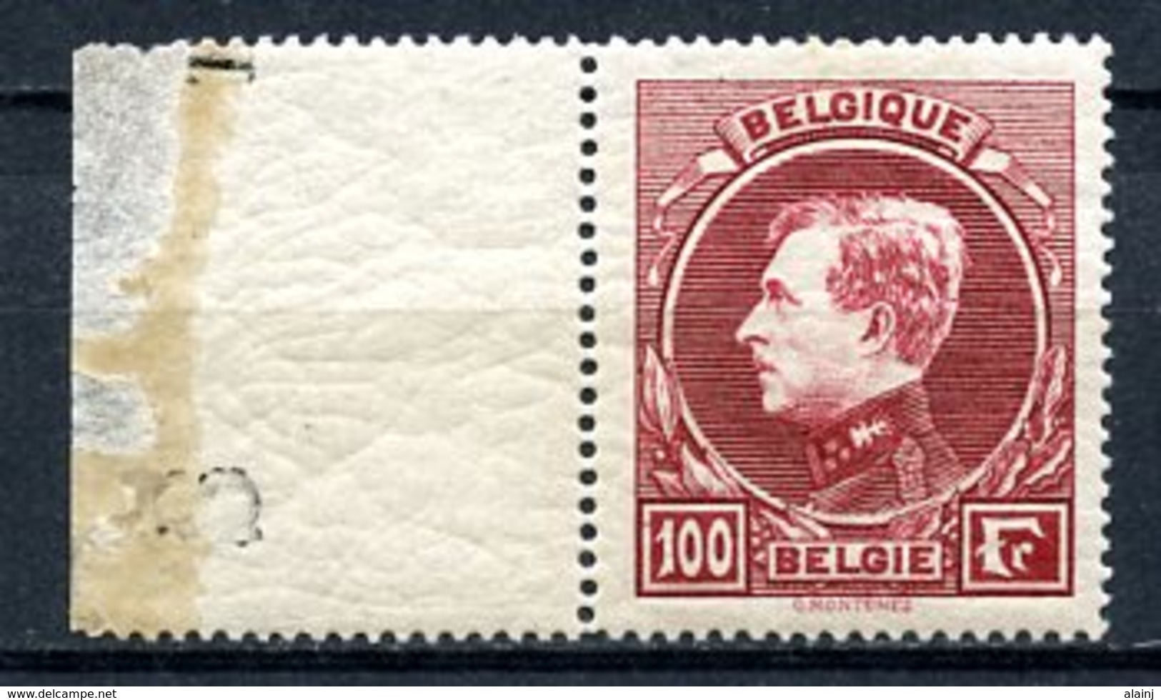 BE   292B   XX   ---   Type Grand Montenez  --  Impeccable...   --  COB : 50 Euros - 1929-1941 Big Montenez