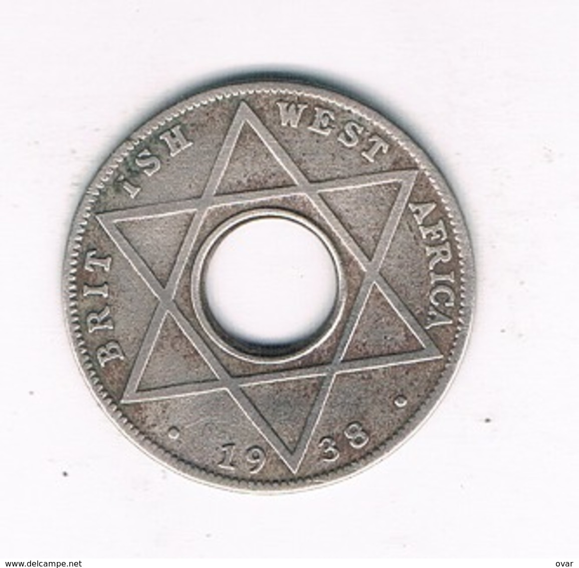 1/10  PENNY  1938 BRITISH WEST AFRICA /6431/ - Andere - Afrika