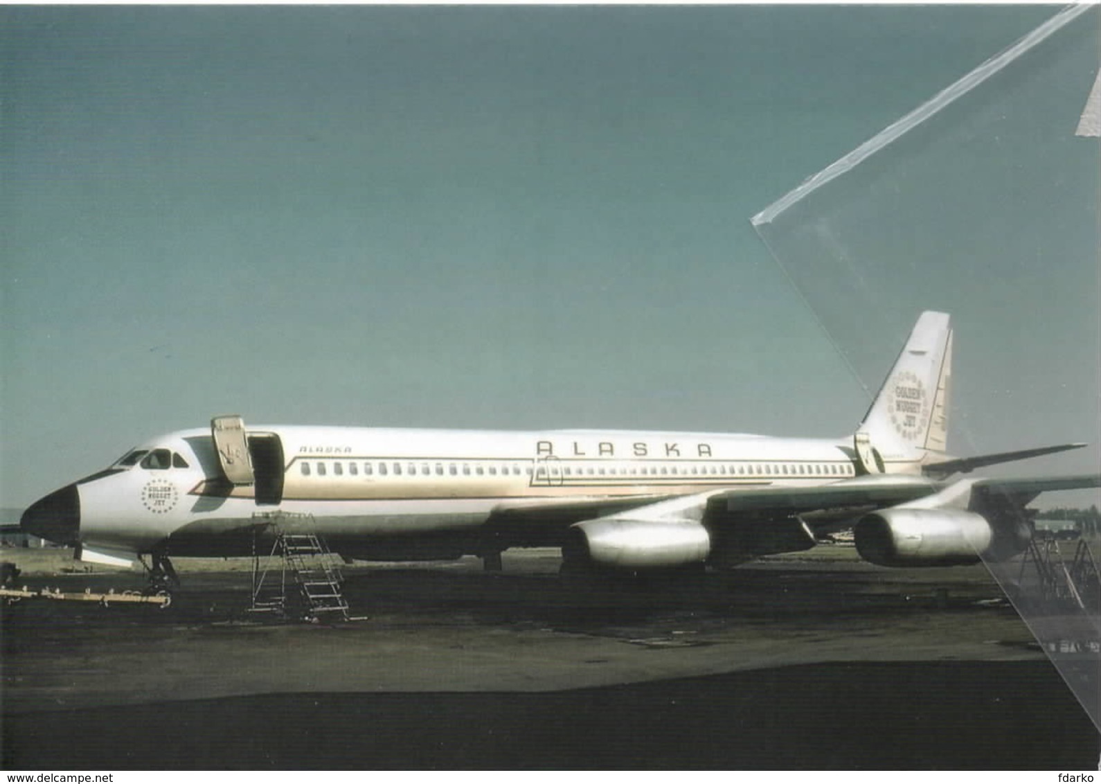 Alaska Airlines Convair 990A Coronado N987AS Aereo Aviation Airplane - 1946-....: Era Moderna