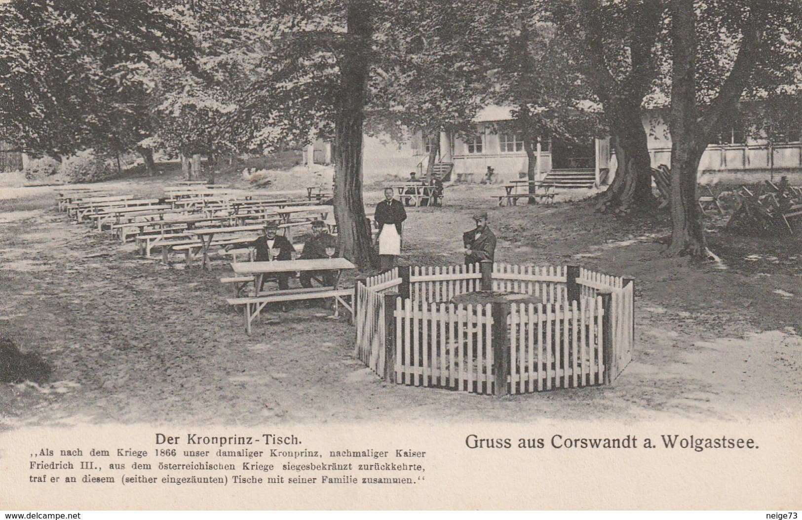 Carte Postale Ancienne D'Allemagne - Gruss Aus Corswandt A. Wolgastsee - Altri & Non Classificati