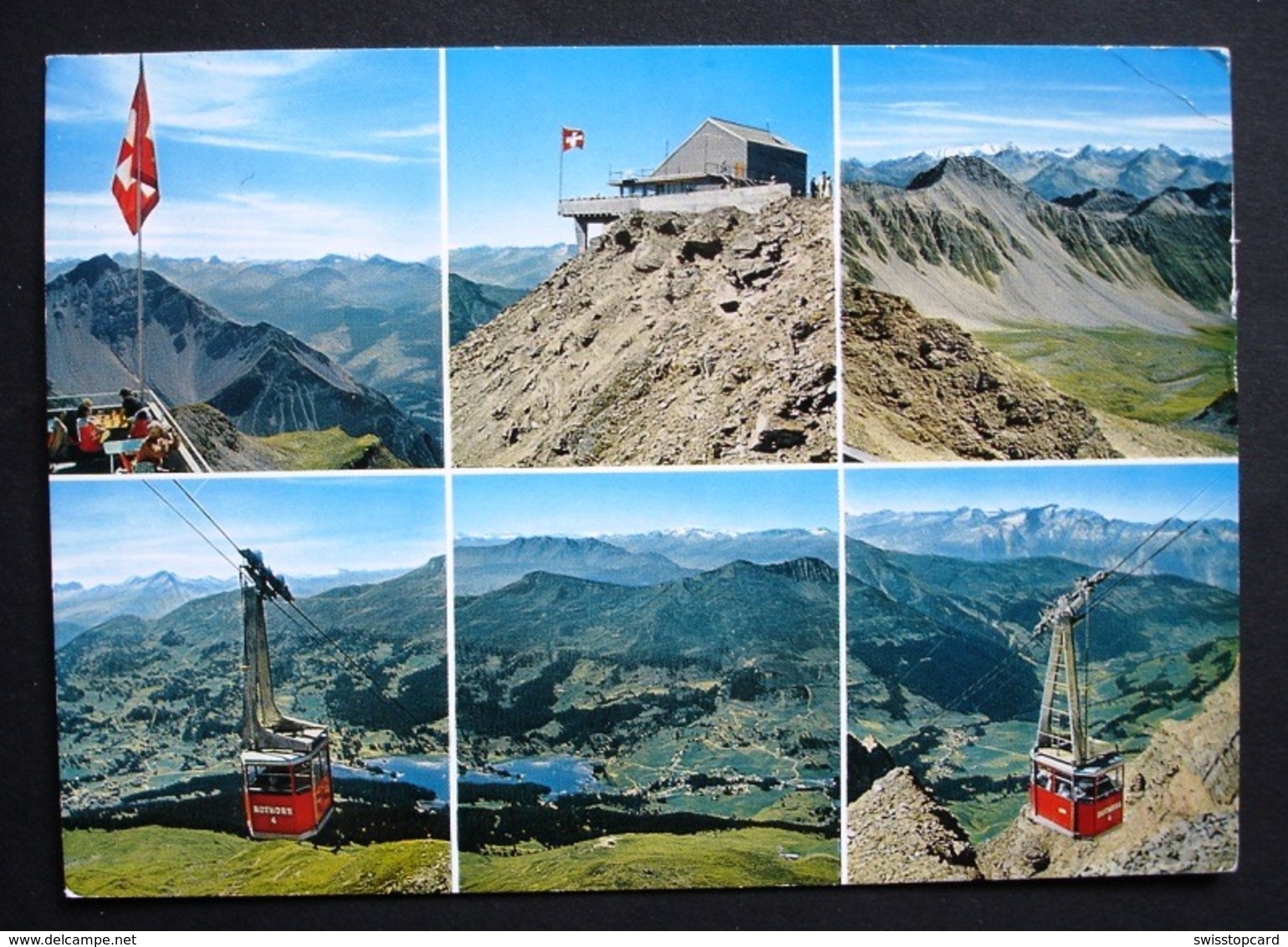 LENZERHEIDE-VALBELLA Luftseilbahn Parpaner Rothorn - Parpan