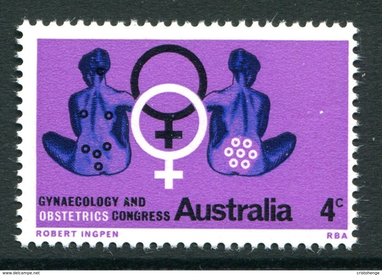 Australia 1967 Fifth World Gynaecology & Obstetrics Conference MNH (SG 413) - Mint Stamps