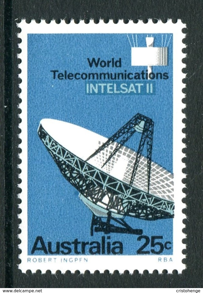 Australia 1968 World Telecommunications Via Intelsat II MNH (SG 419) - Mint Stamps