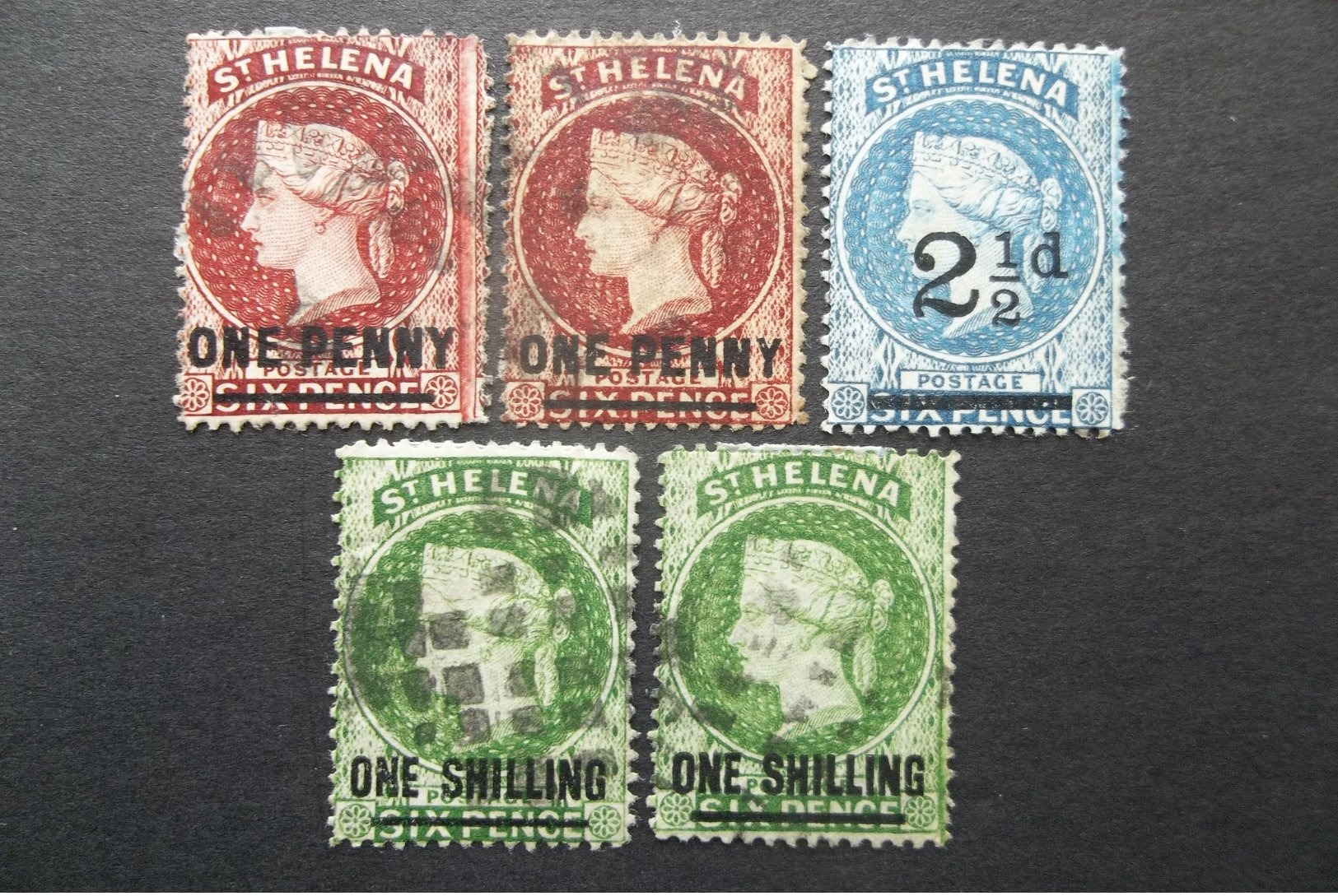 France: St. Helena Stamps In Used (#PS3) - Other & Unclassified