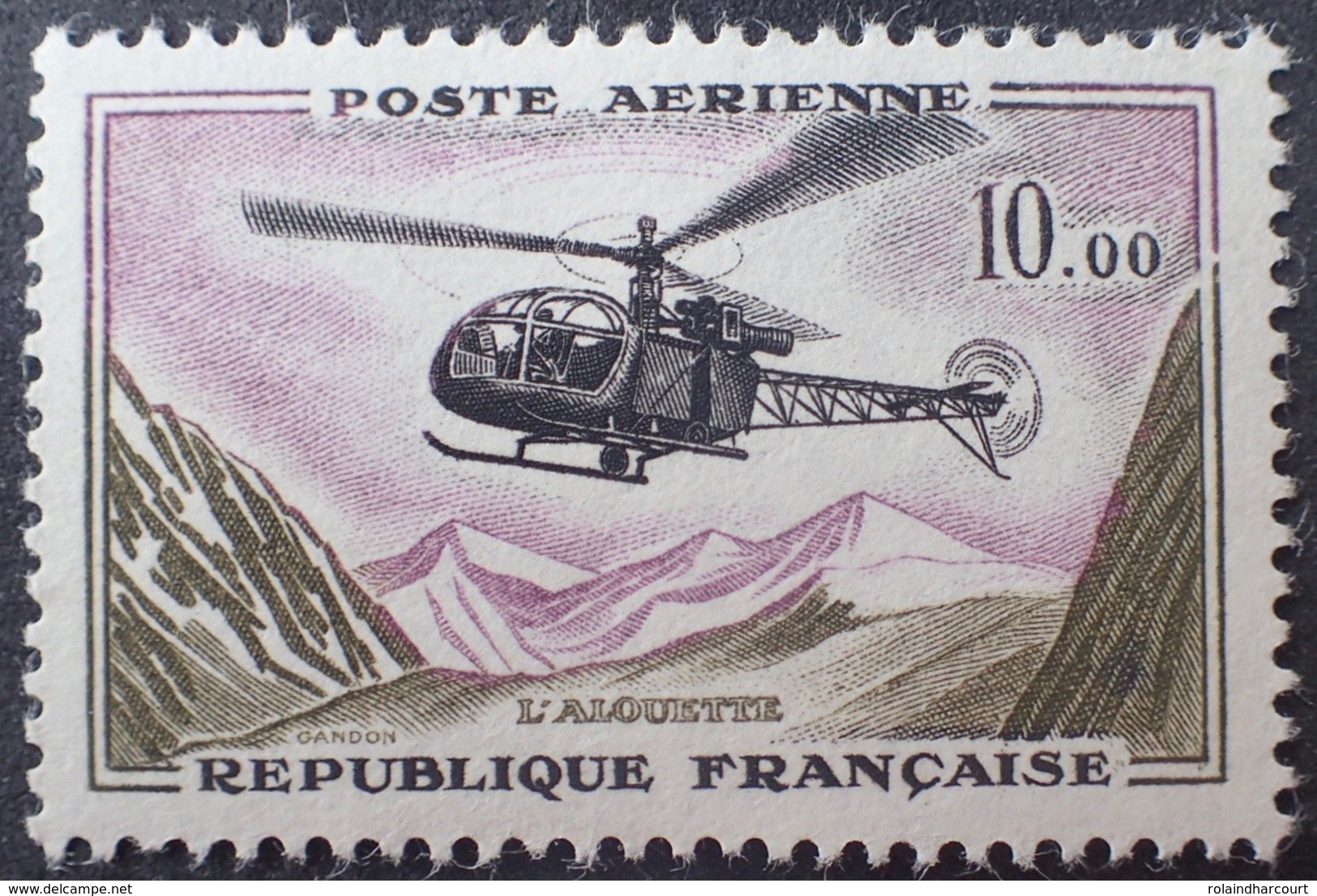 R1615/804 - 1960 - POSTE AERIENNE - ALOUETTE - N°41 NEUF** - 1960-.... Neufs