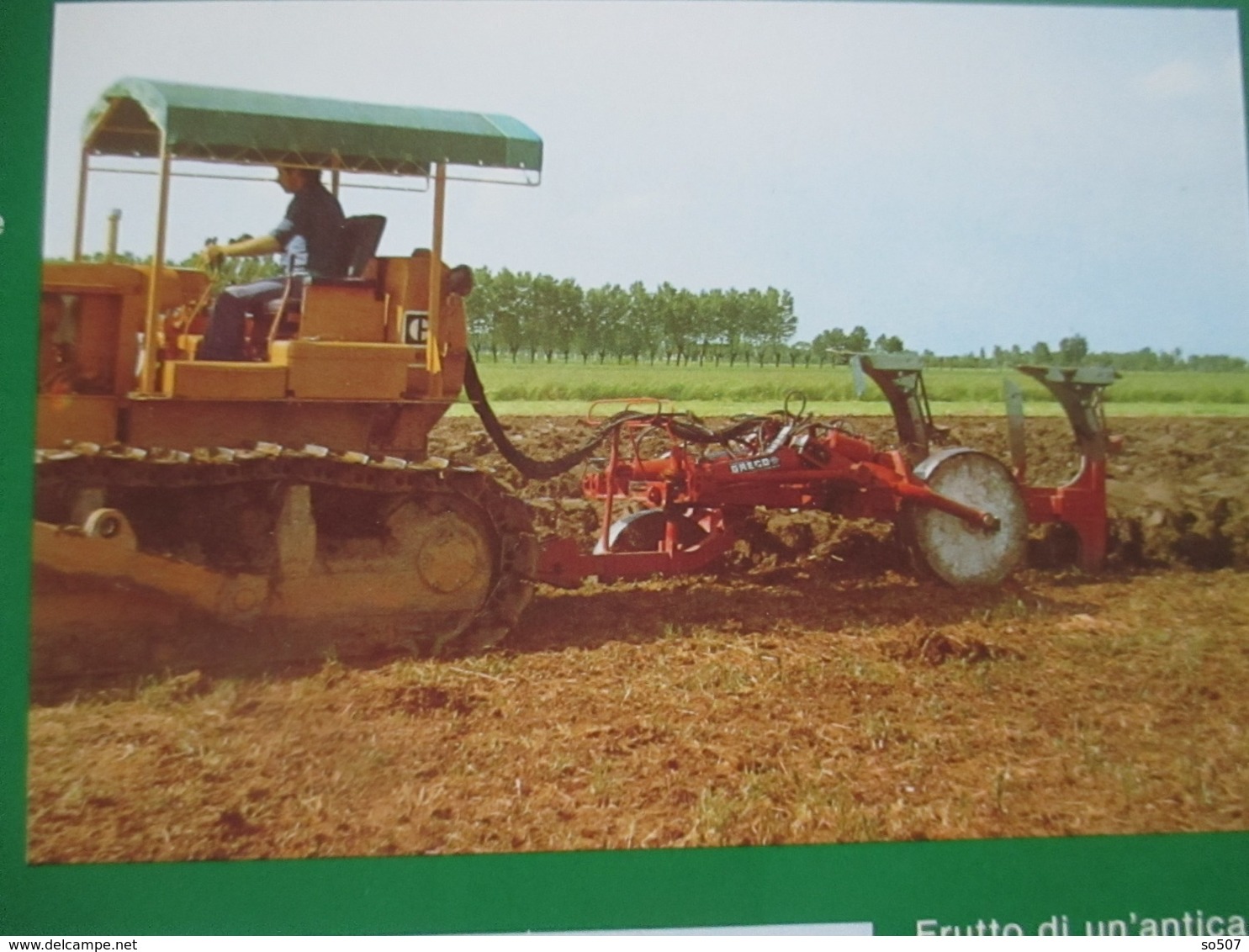 Greco Machine-Types Of Fiat Tractor, Agricultural Machines- Catalog, Prospekt, Brochure- Italy - Tractors