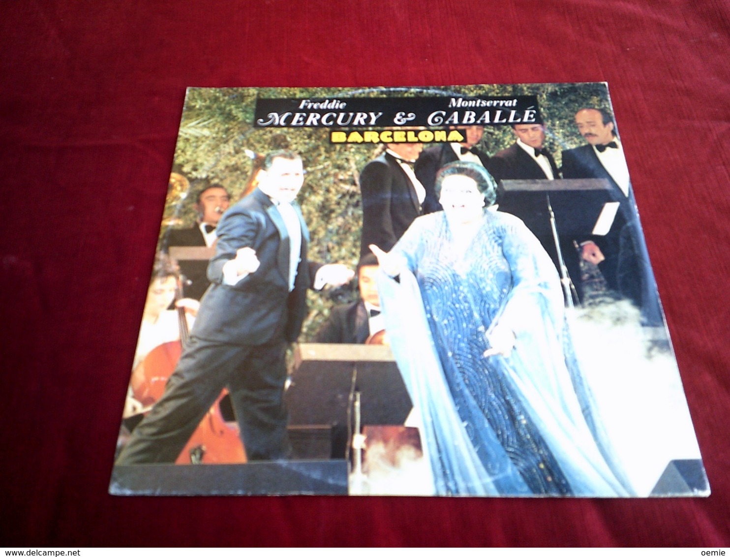 FREDDIE MERCURIE  & MONTSERRAT GABALLE  (QUEEN)  ° BARCELONA  / ORIGINALE  1987 - 45 T - Maxi-Single