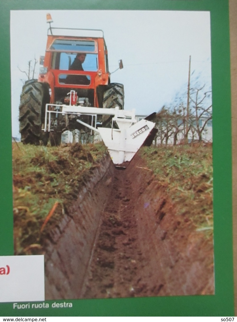 Greco Machine-Types Of Fiat Tractor, Agricultural Machines- Catalog, Prospekt, Brochure- Italy - Tractors