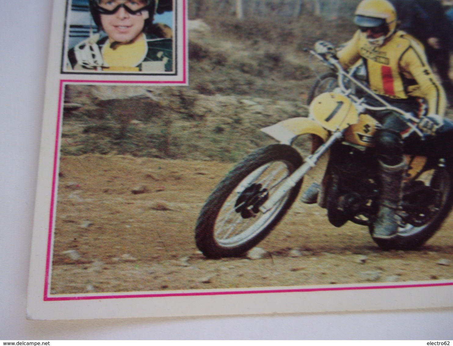 PANINI Super MOTO N°20 ROGER DE COSTER - Französische Ausgabe