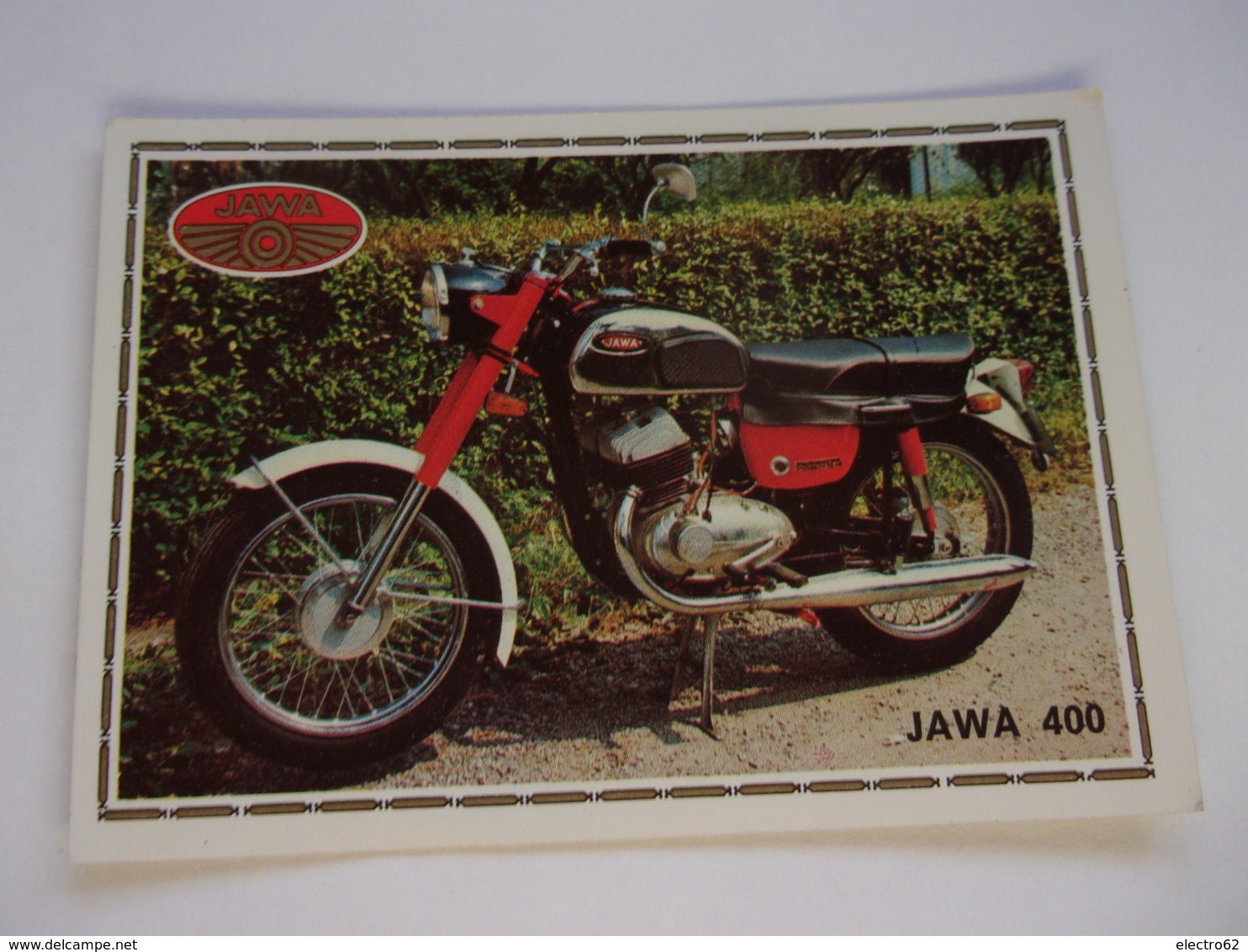 PANINI Super MOTO N°87 JAWA 400 - Edizione Francese