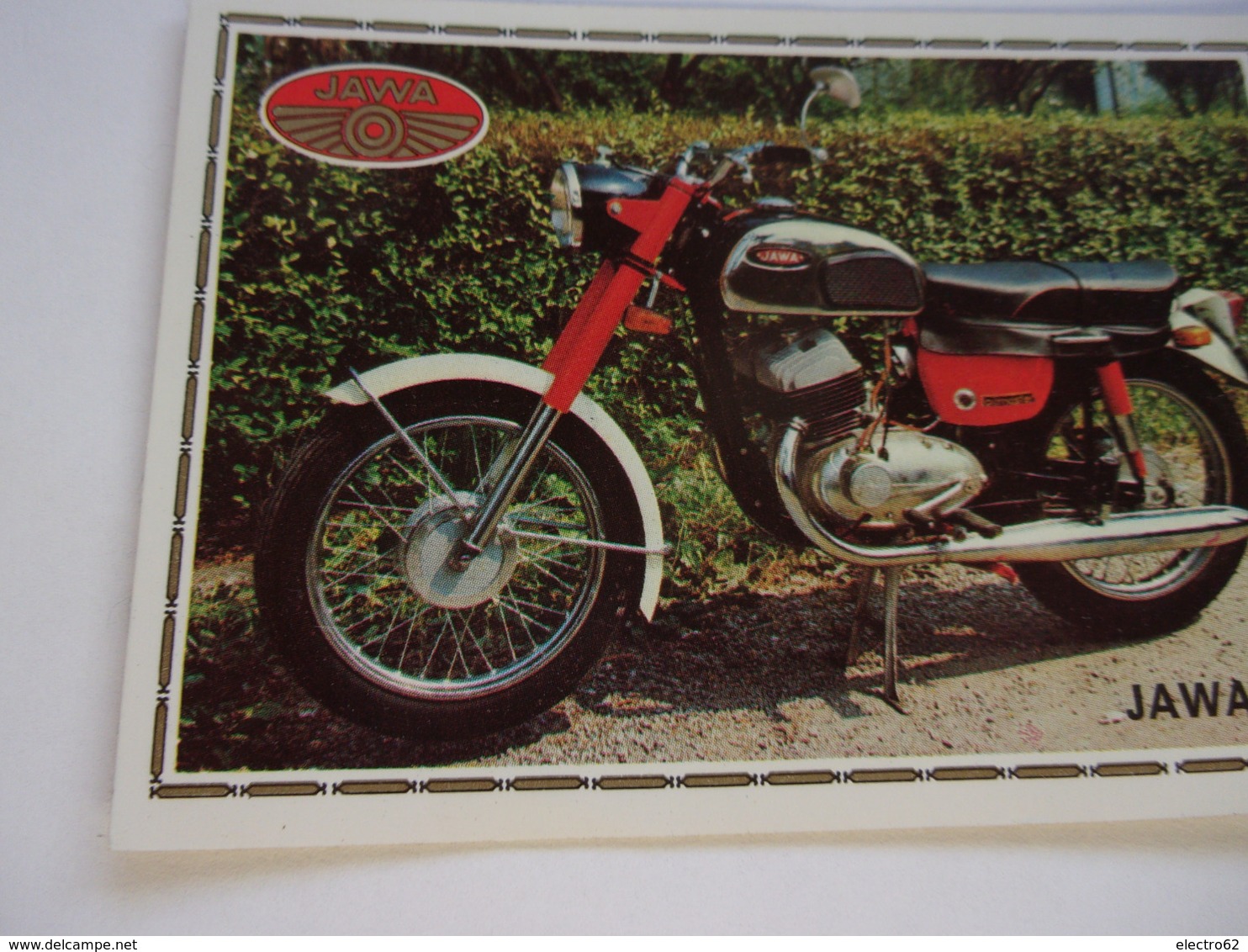 PANINI Super MOTO N°87 JAWA 400