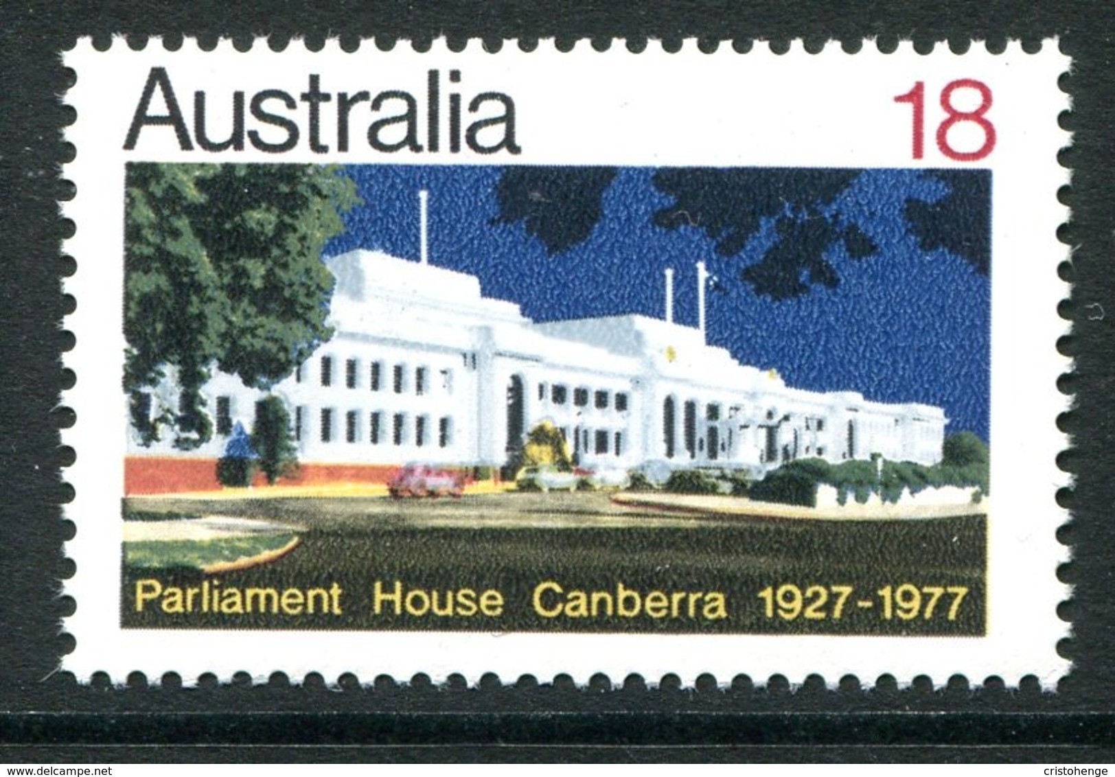 Australia 1977 50th Anniversary Of Opening Of Parliament House, Canberra MNH (SG 653) - Mint Stamps