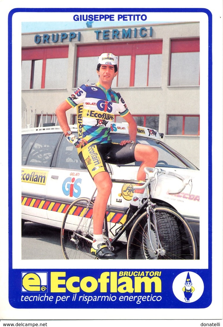 PETITO Giuseppe ITA (Civitavecchia (Lazio), 25-2-'60) 1988 GiS - Ecoflam - Jolly - Ciclismo