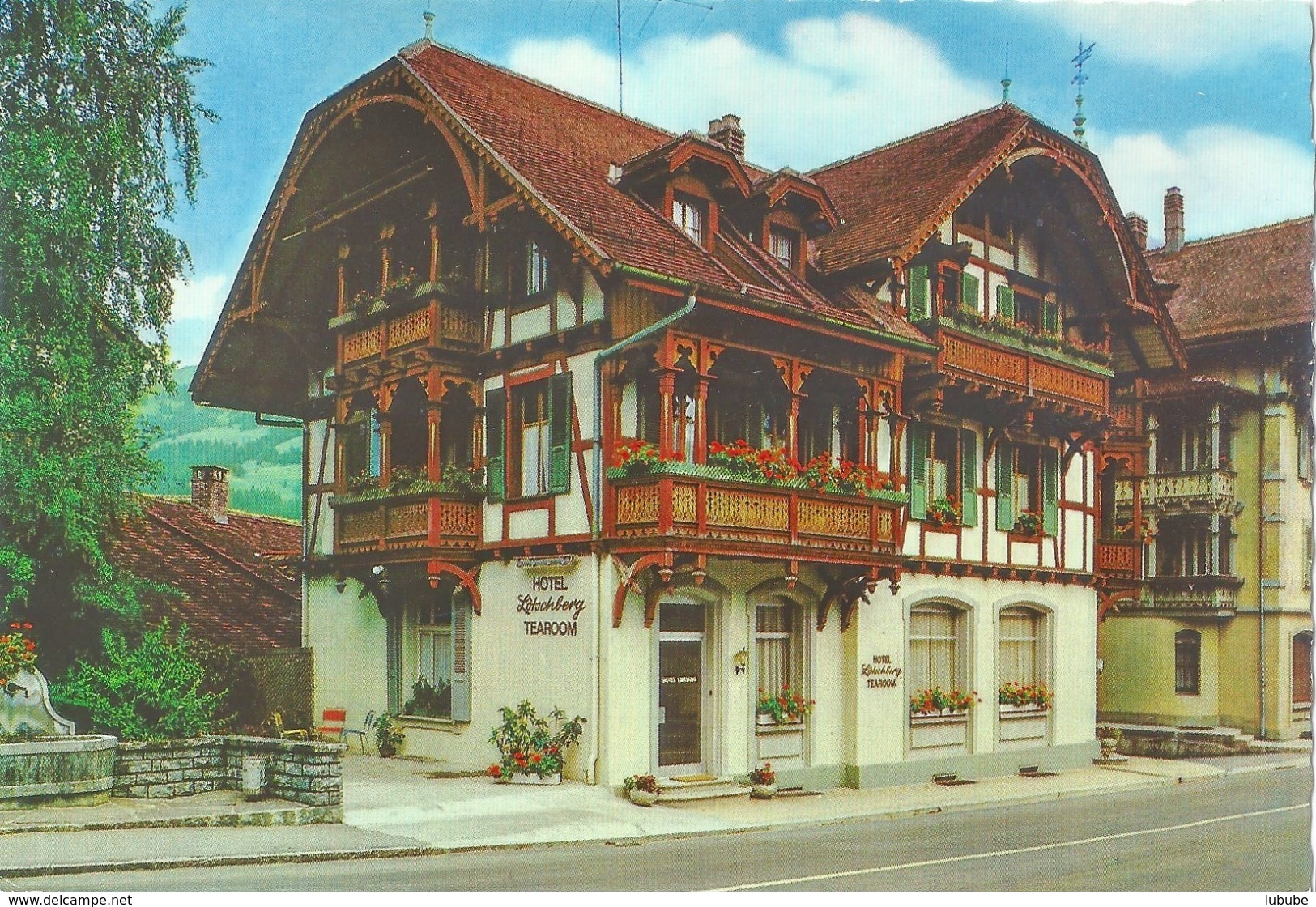 Frutigen - Hotel Lötschberg          Ca. 1960 - Frutigen
