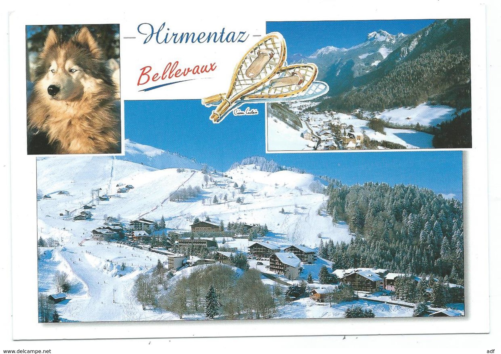 CP HIRMENTAZ, BELLEVAUX, LOUP, HAUTE SAVOIE 74 - Bellevaux