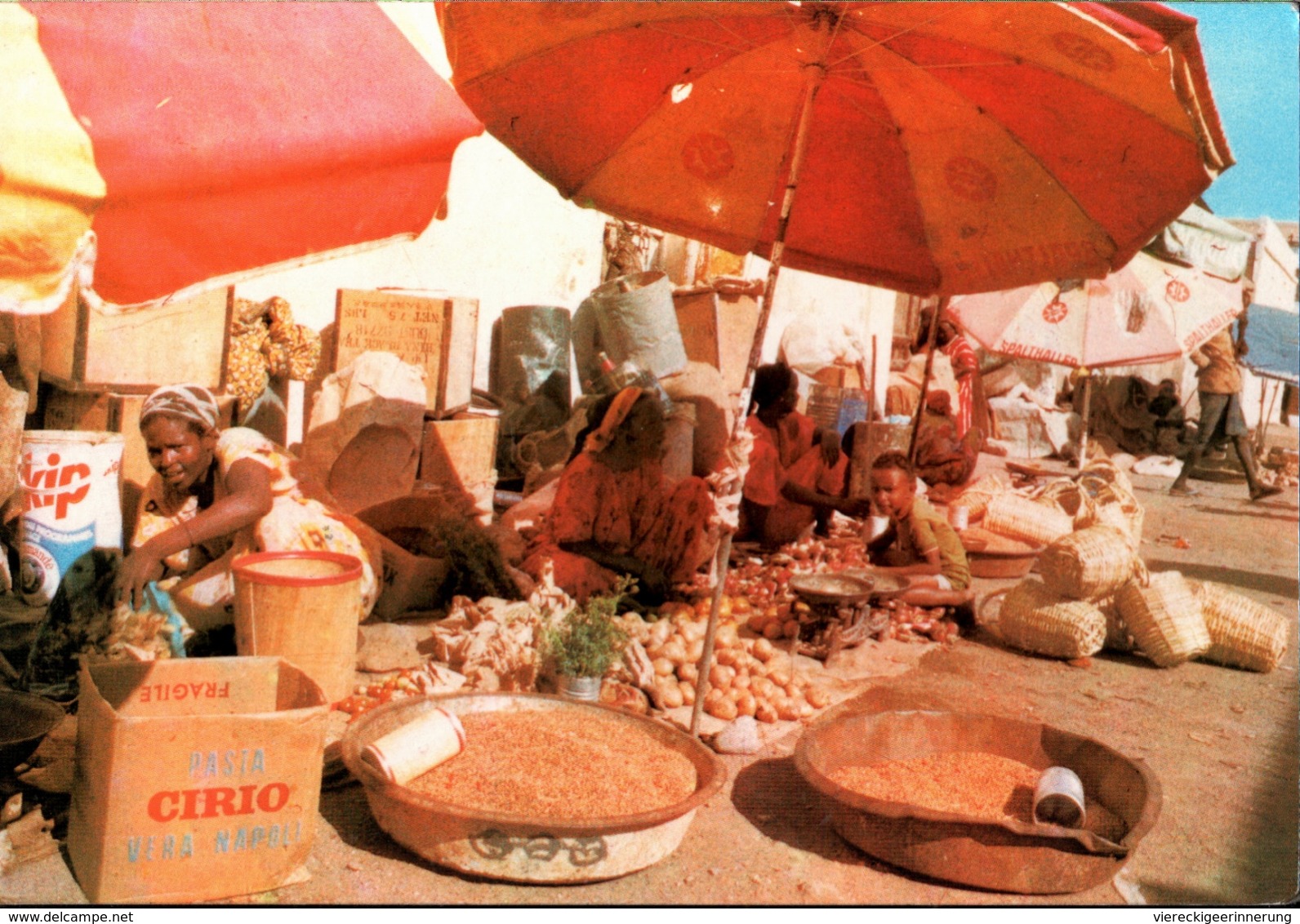 ! 1977 Ansichtskarte Djibouti, Afrika, Africa - Gibuti