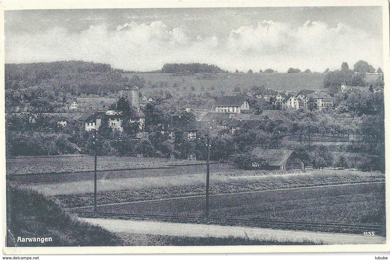 Aarwangen - Dorf Mit Bahntrassee            Ca. 1940 - Aarwangen