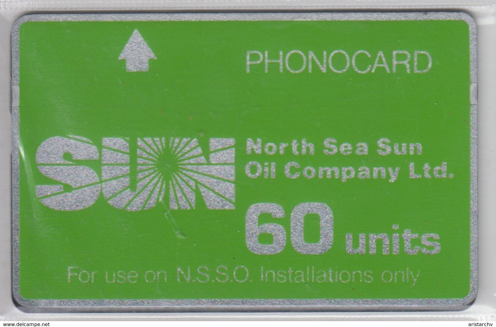 UNITED KINGDOM SUN NORTH SEA SUN OIL COMPANY DRILLING RIG MINT - Plateformes Pétrolières