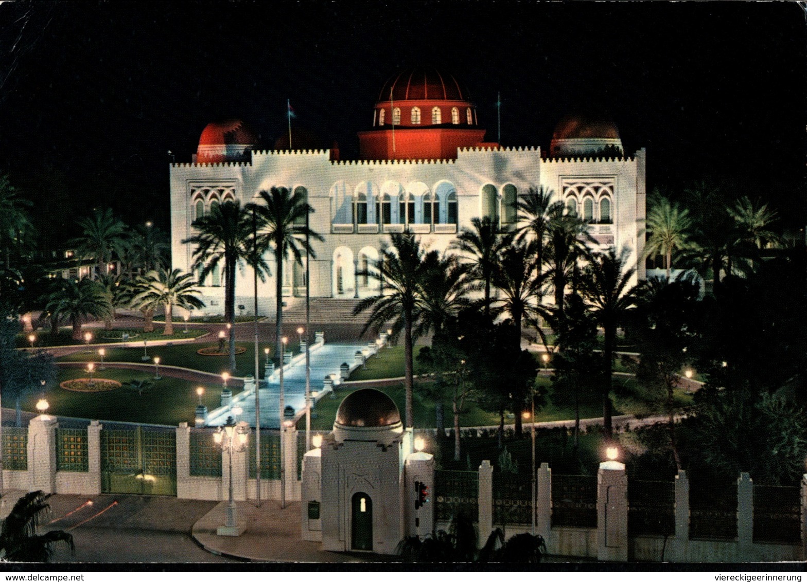 !  1964 Ansichtskarte, Modern Postcard, Tripoli, Tripoli, Royal Palace, Libya, Lybien, Malta - Libyen