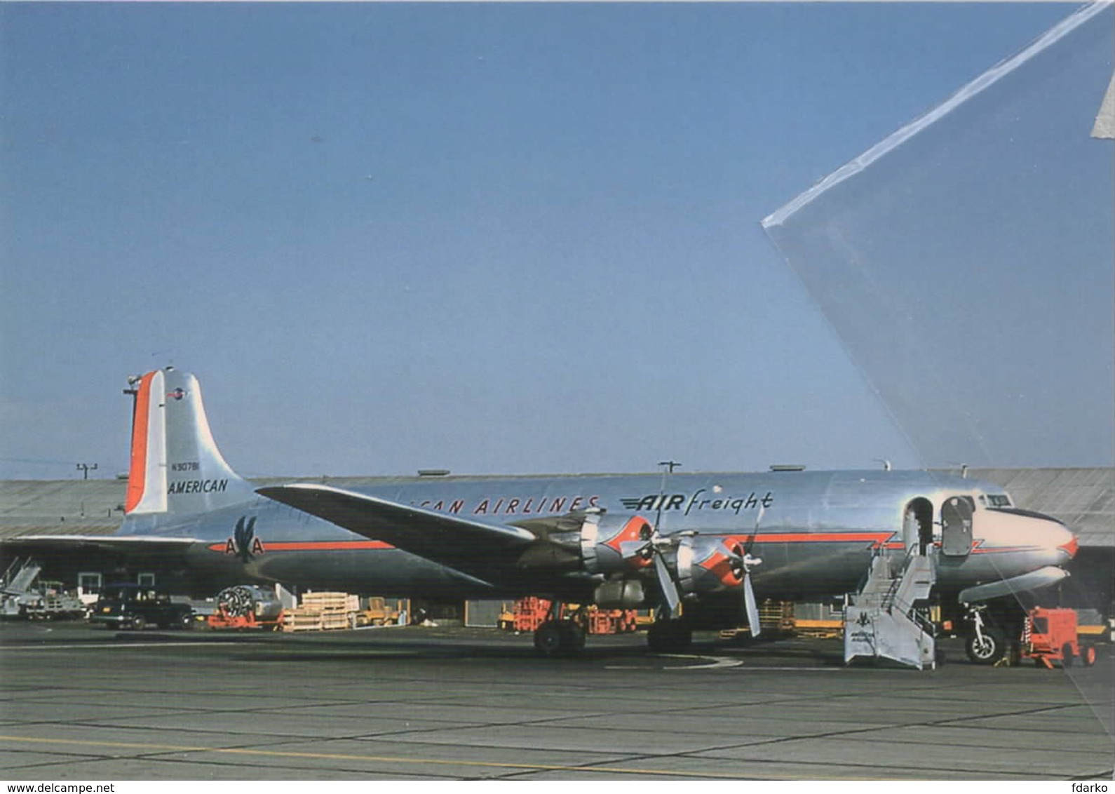 American Airlines Douglas DC-6A  N90781 Avion DC6 Airplane At LAX Aereo - 1946-....: Era Moderna