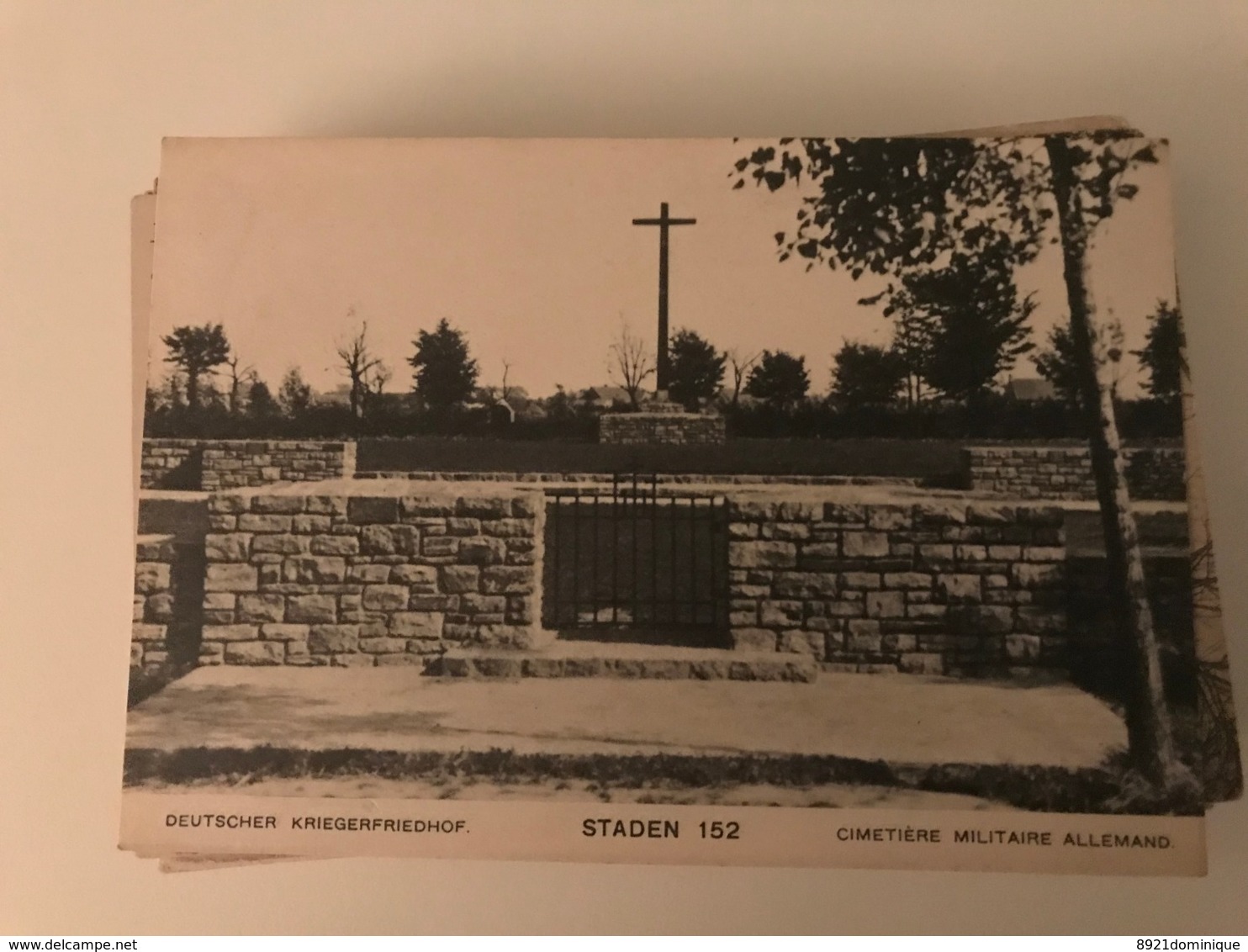 Staden - Deutscher Kriegerfriedhof - Cimetière Militaire Allemand 152 - Weltkrieg 1914-18 - Staden