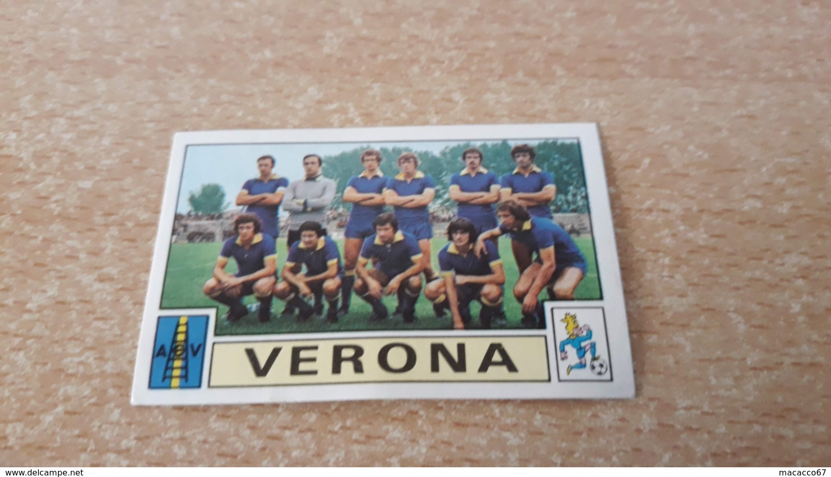 Figurina Calciatori Panini 1975/76 - 295 Verona - Edizione Italiana