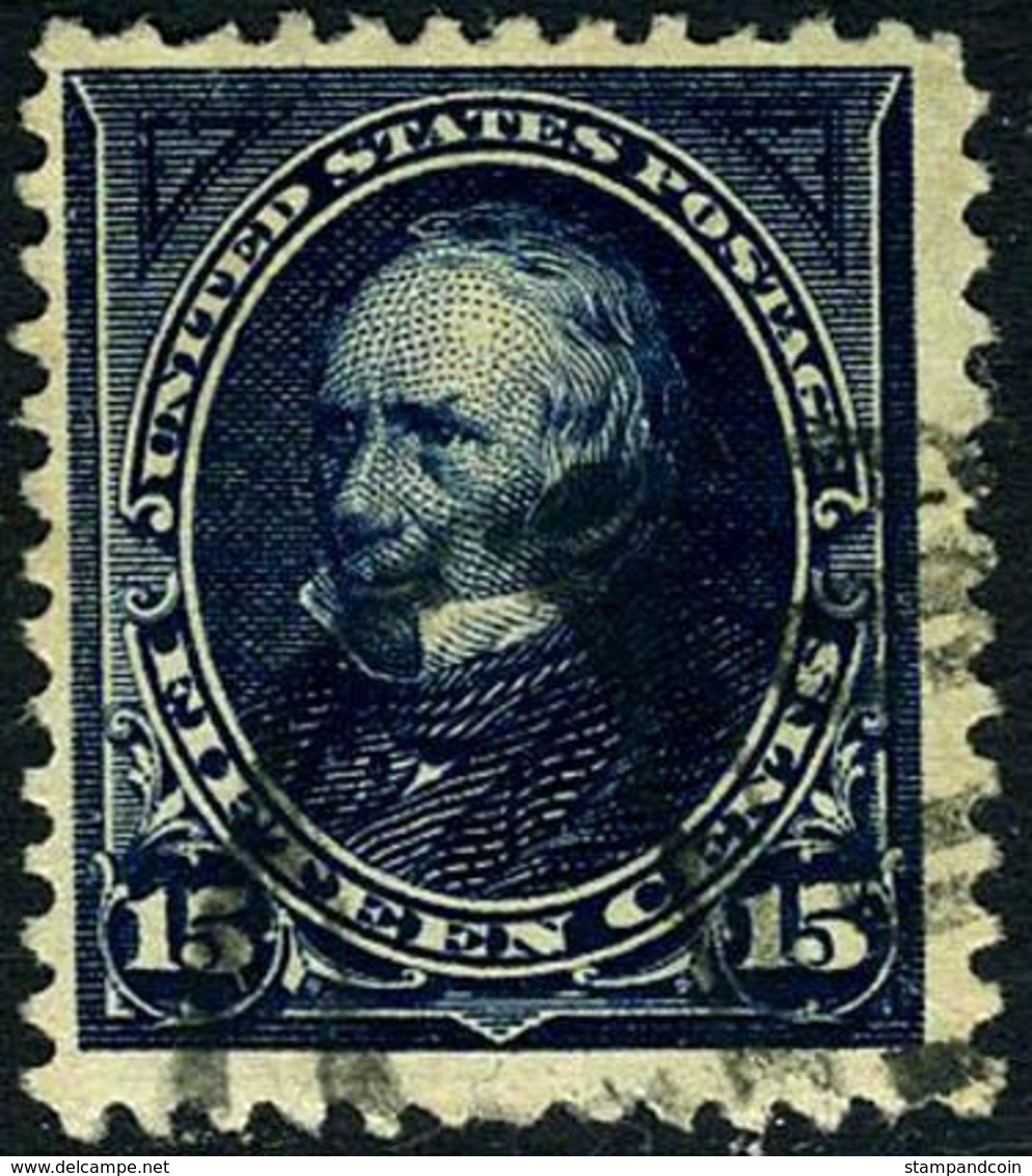 US #259 VF USED 15c Clay From 1894 - Used Stamps