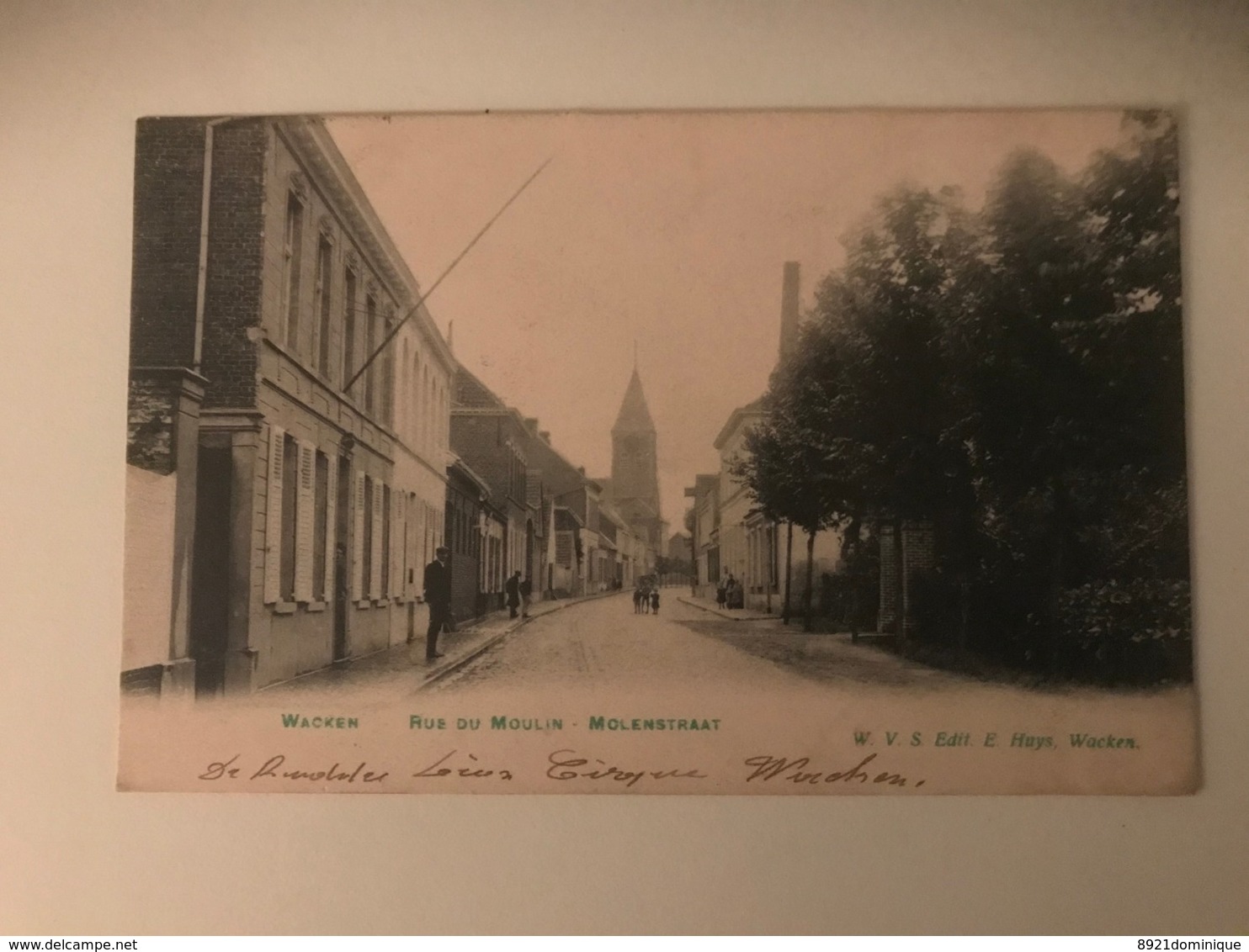 WACKEN - Dentergem - Wakken -  Rue Du Moulin - Molenstraat (gelopen 1900) - Dentergem