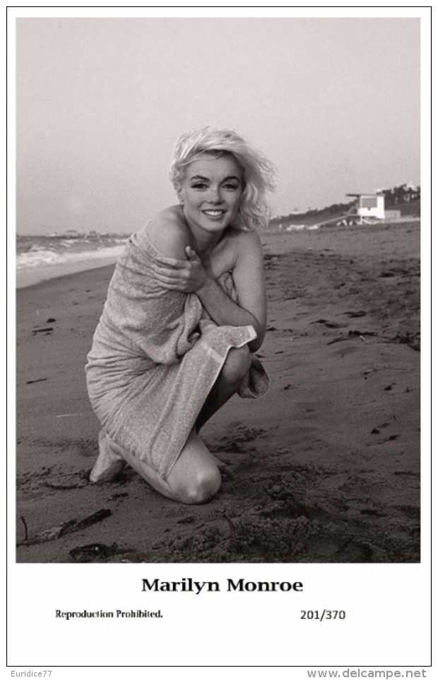 MARILYN MONROE - Film Star Pin Up - Swiftsure PHOTO  Postcard 2000 201/370 - Artistes