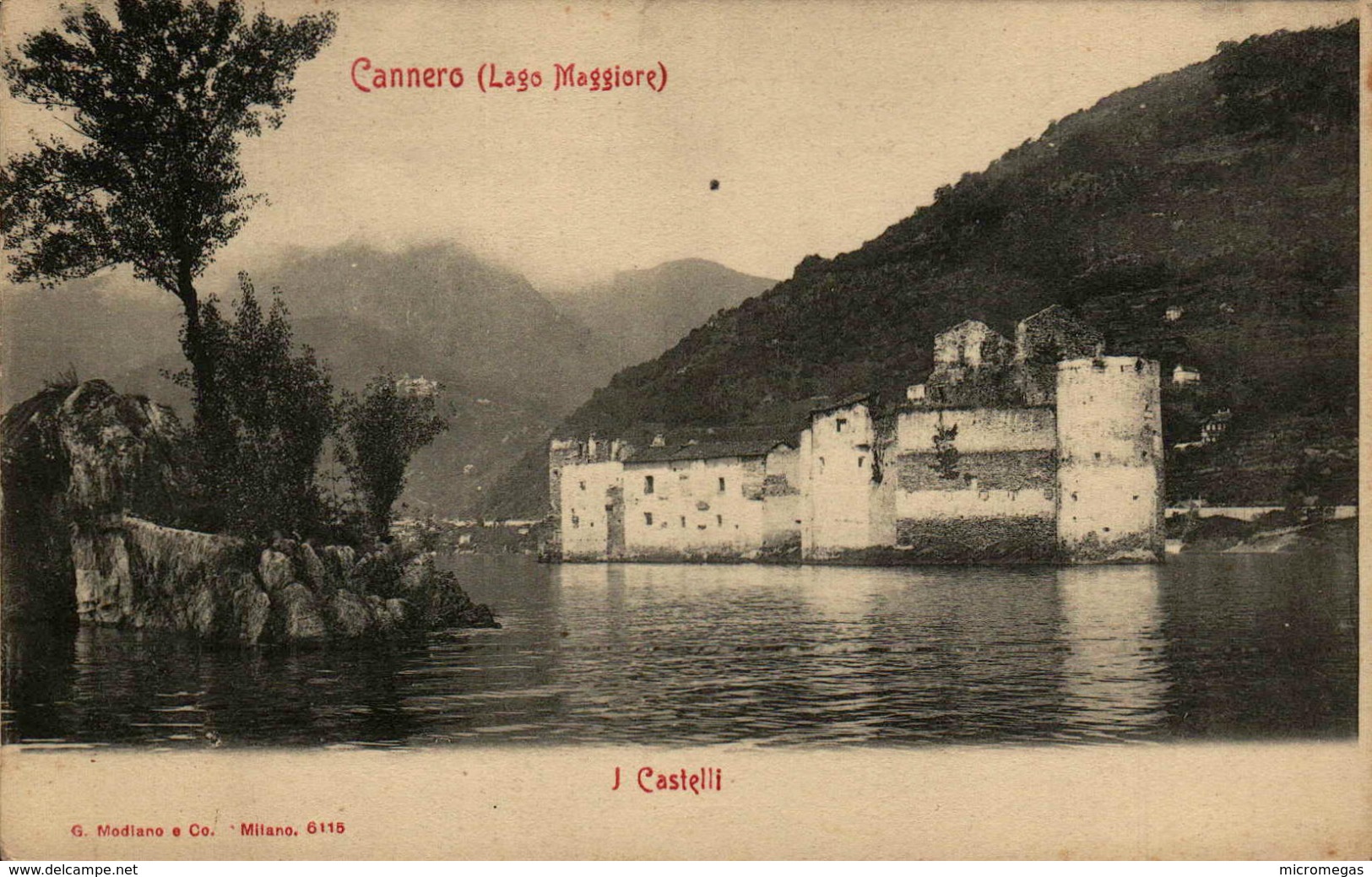 CANERO ( Lago Maggiore) - I Castelli - Verbania