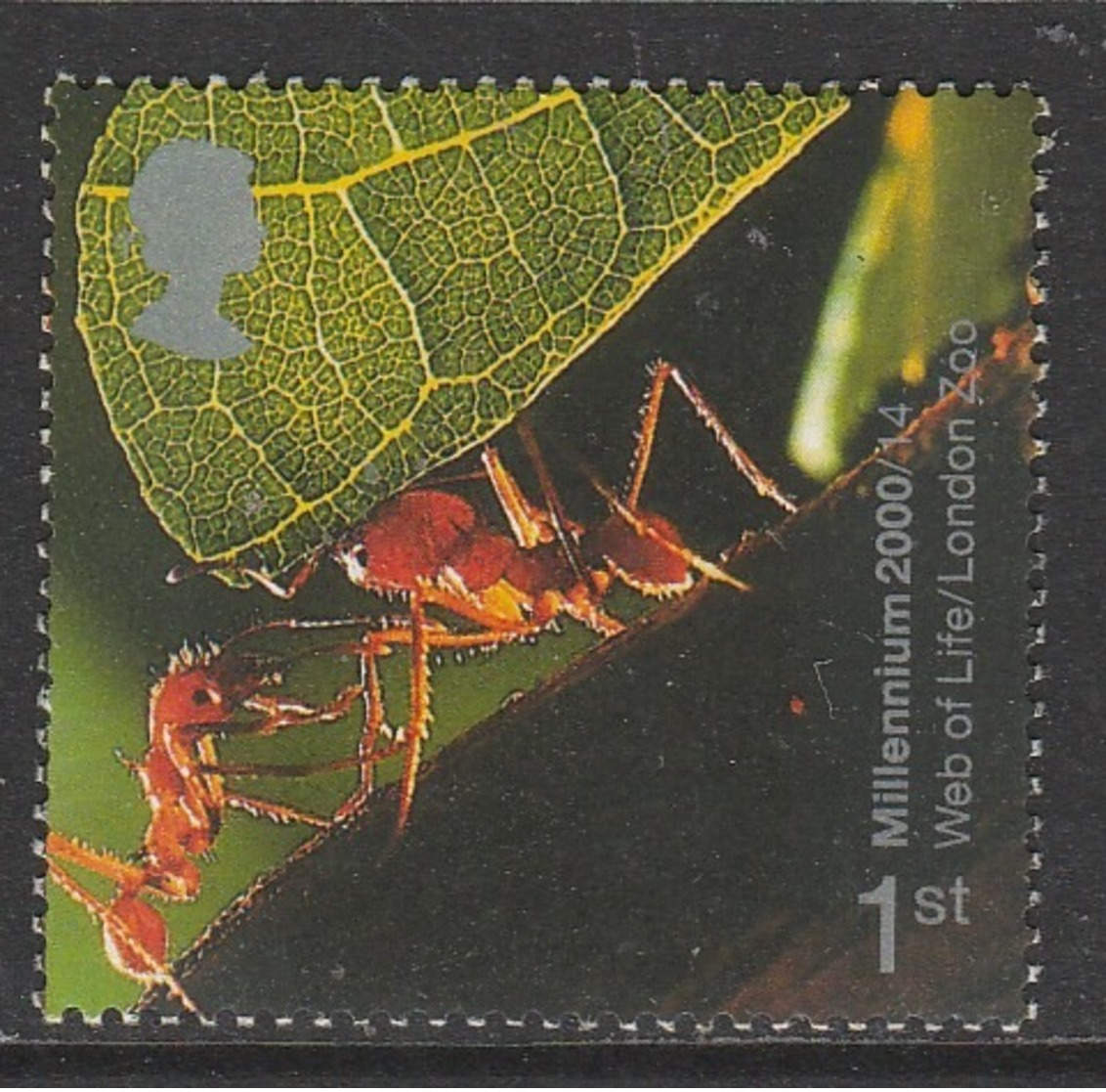 GB 2000 Millennium Projects 4th Series Life And Earth 1st Multicoloured SG:GB 2139 ** MNH - Unused Stamps