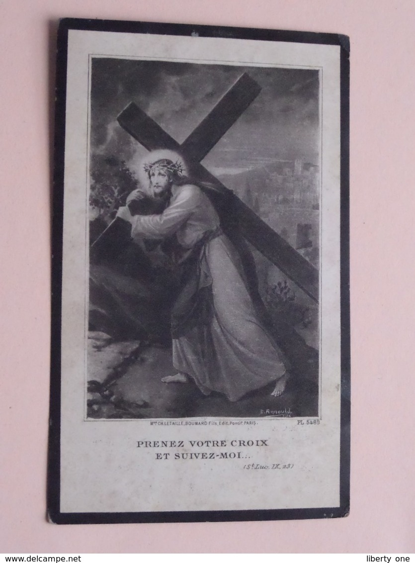 DP Sylvie Bruynooghe ( Bernard CROO ) Poperinghe 17 Sept 1849 - Montpellier 27 Mai 1918 Décé En EXIL ( Voir Photo ) ! - Overlijden