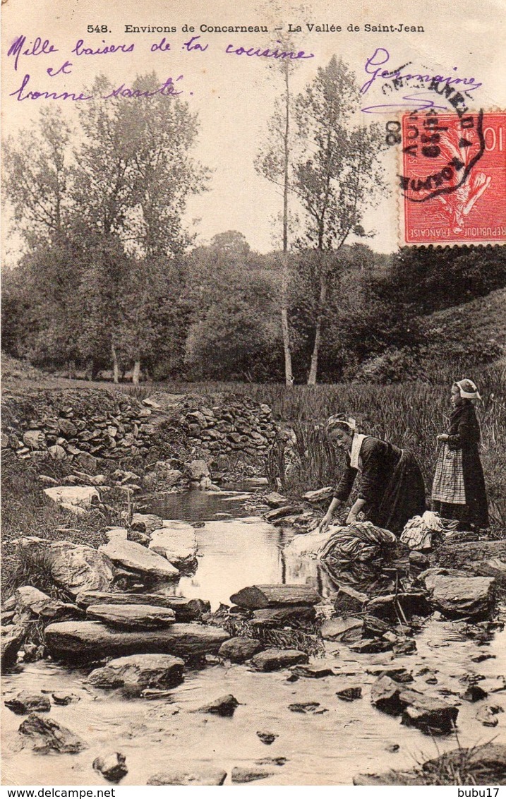 Environs De Concarneau-la Vallée De Saint-jean-bon état - Autres & Non Classés