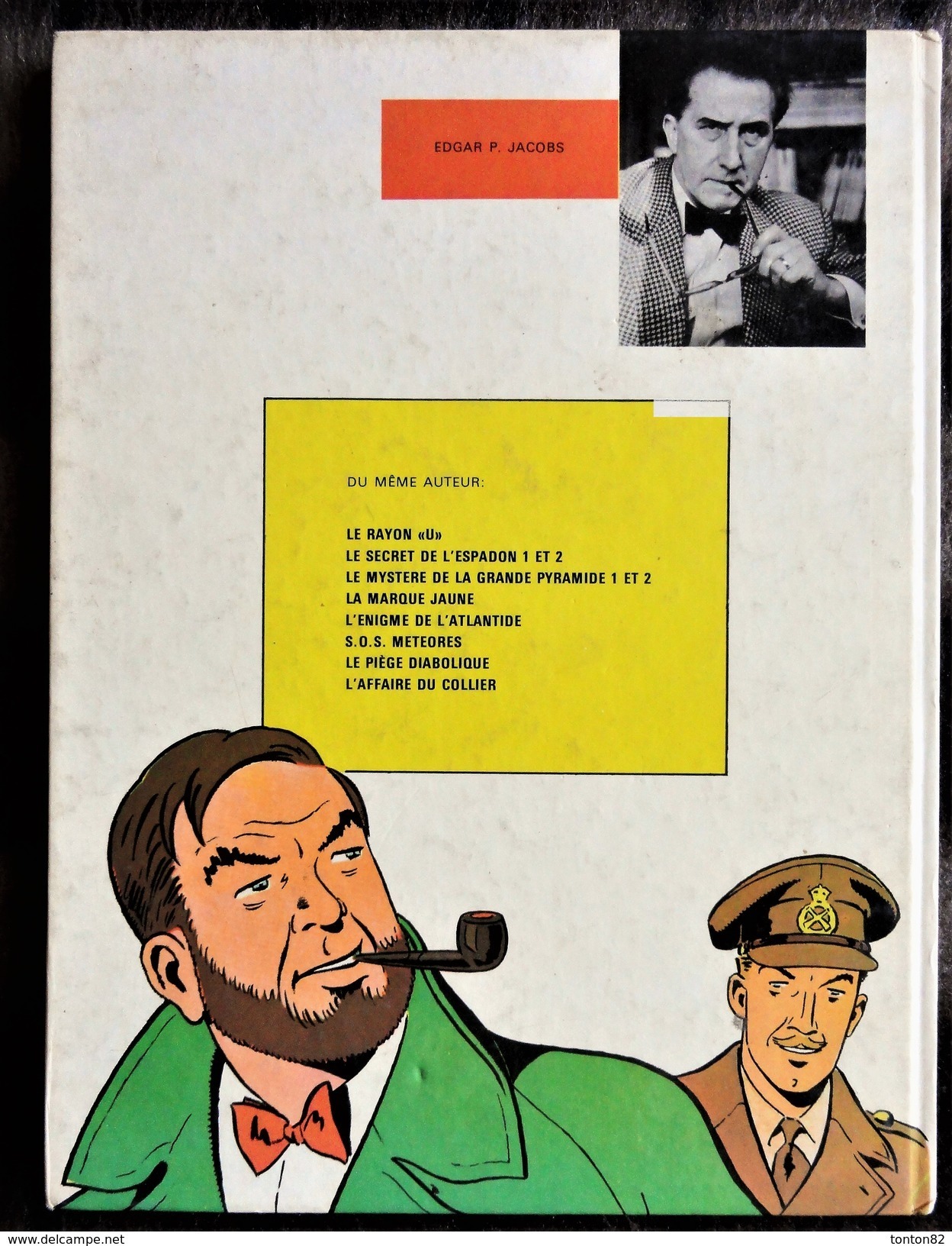 Edgar. P. Jacobs - L'affaire Du Collier - Dargaud - ( Édition Originale Septembre 1967 ) . - Blake Et Mortimer