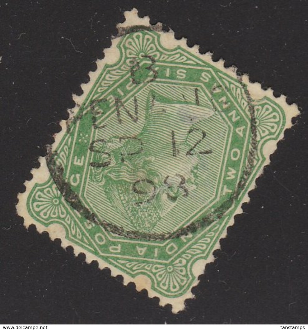 INDIA USED IN PENANG 1898 - Penang