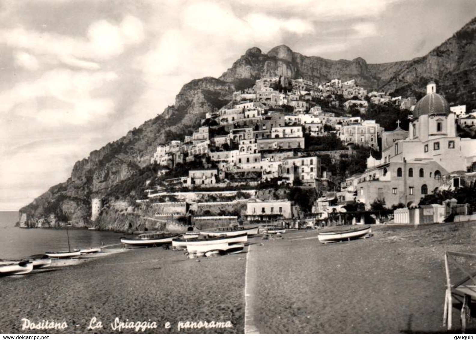 CPSM - POSITANO - LA SPIAGGIA E PANORAMA ... - Autres & Non Classés