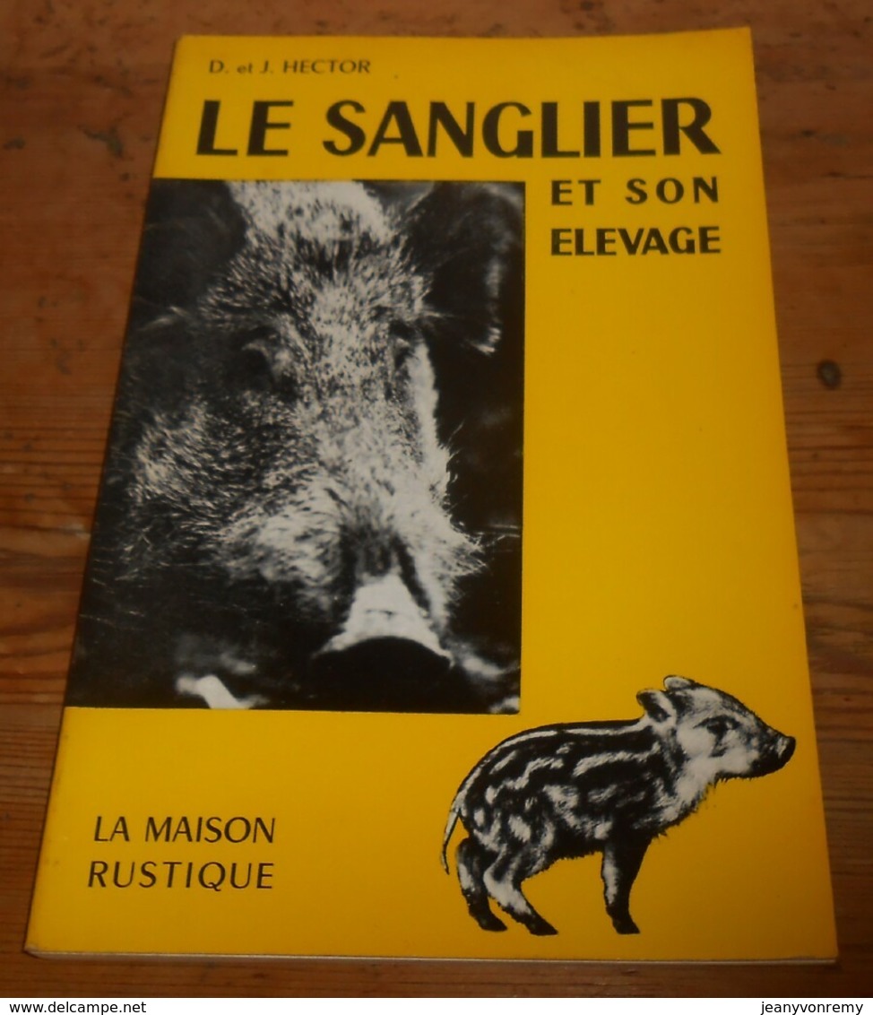 Le Sanglier. Et Son élevage. D. Et J. Hector. 1973. - Caza/Pezca