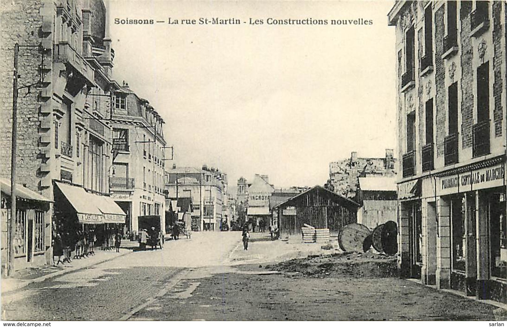 02 , SOISSONS , Rue St Martin , Constructions Nouvelles , * 428 27 - Soissons