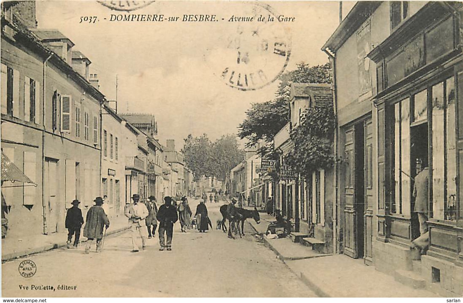 03 , DOMPIERRE-SUR-BESBRE , Avenue De La Gare, * 428 40 - Autres & Non Classés