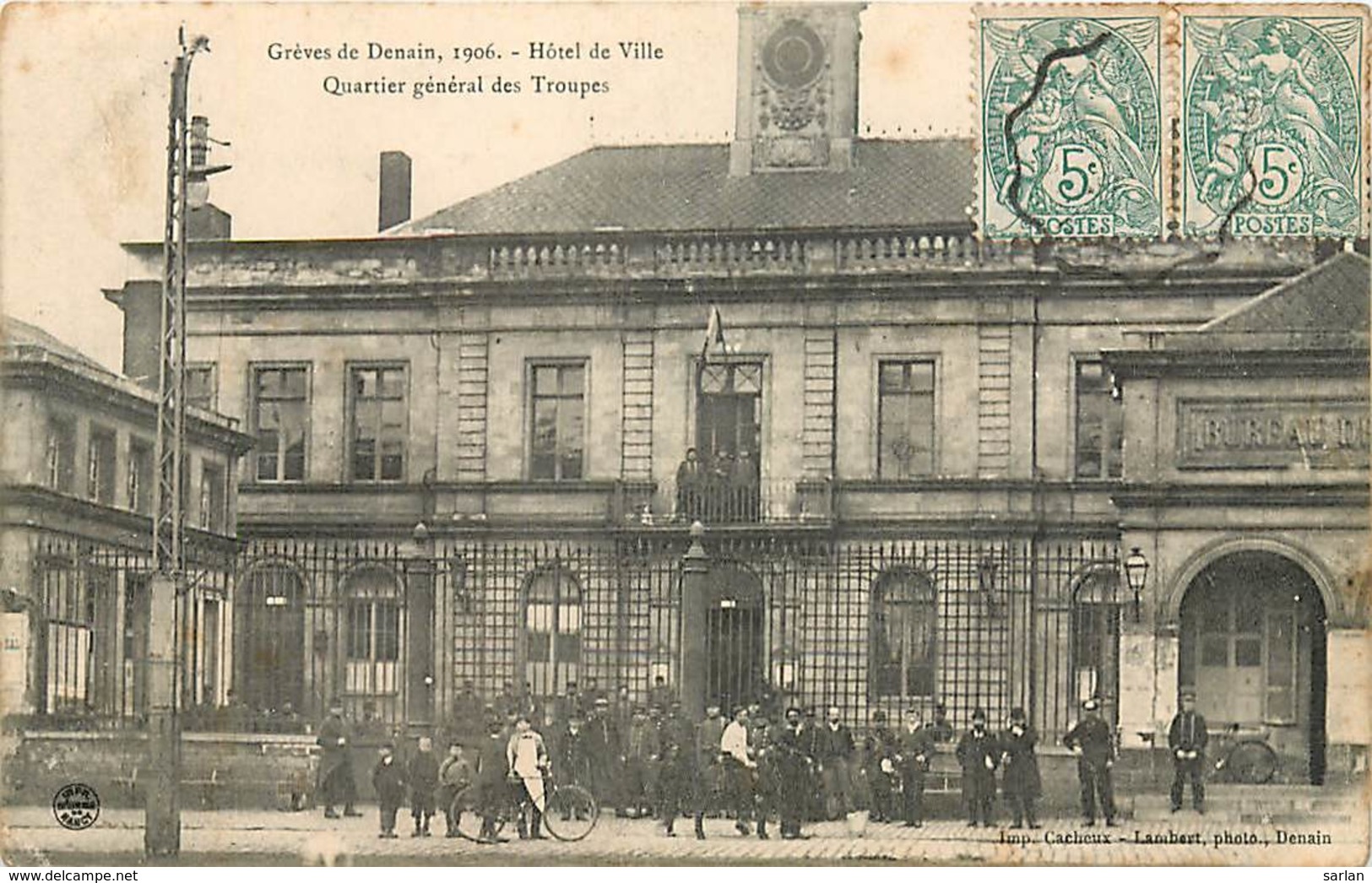 59 , DENAIN , Les Greves , Hotel De Ville , * 430 26 - Denain