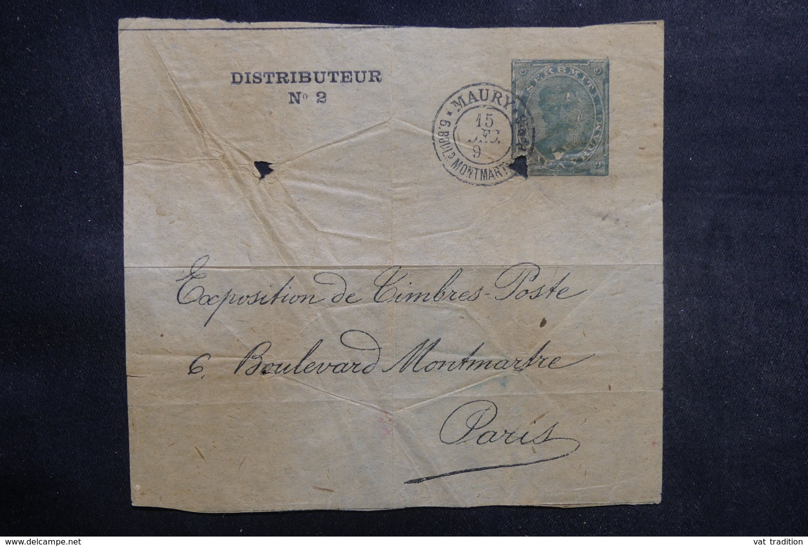 FRANCE - Pseudo Entier Maury ( 1er Négociant De Timbres Postes En France ) - A Voir - L 41694 - Enteros Privados