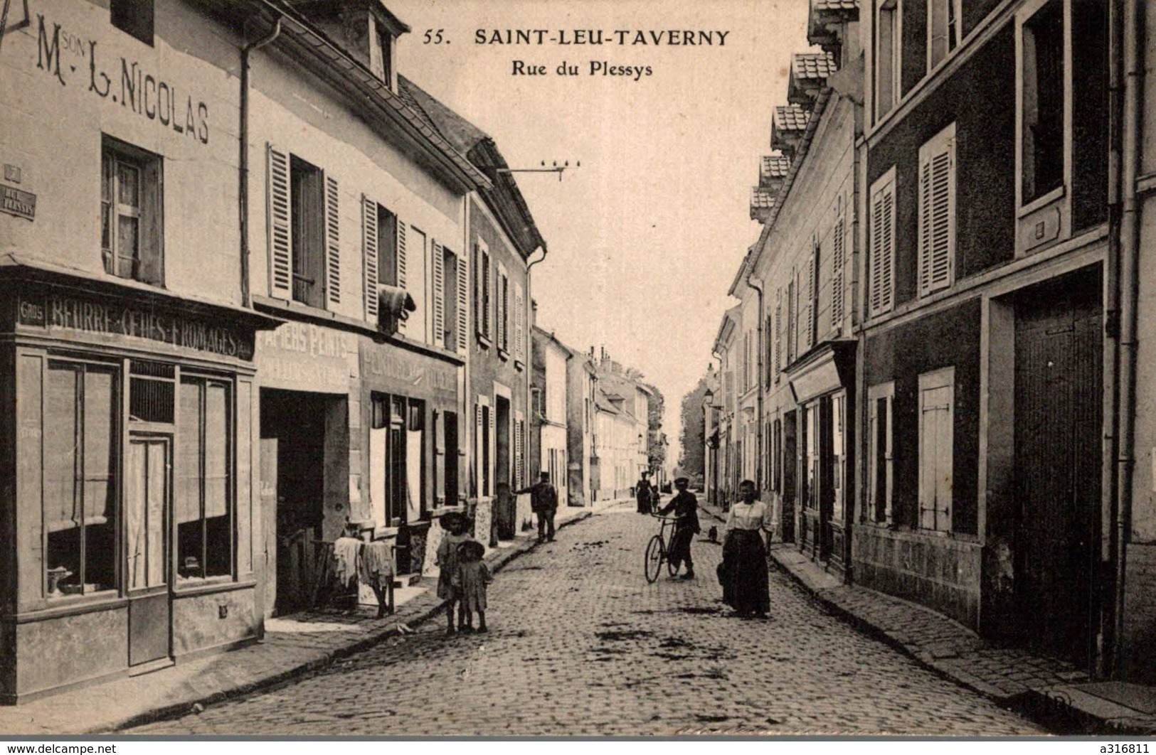 SAINT LEU TAVERNY RUE DU PLESSYS - Saint Leu La Foret