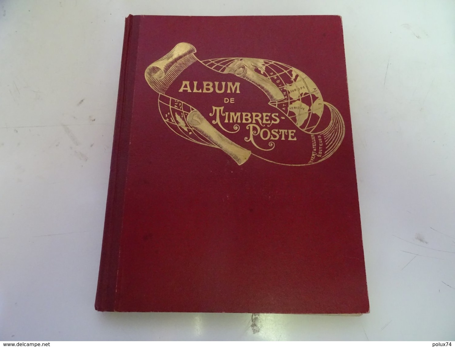 ALBUM DE TIMBRES 1936   YVERT  & TELLIER- 500 Timbres - Collections (en Albums)