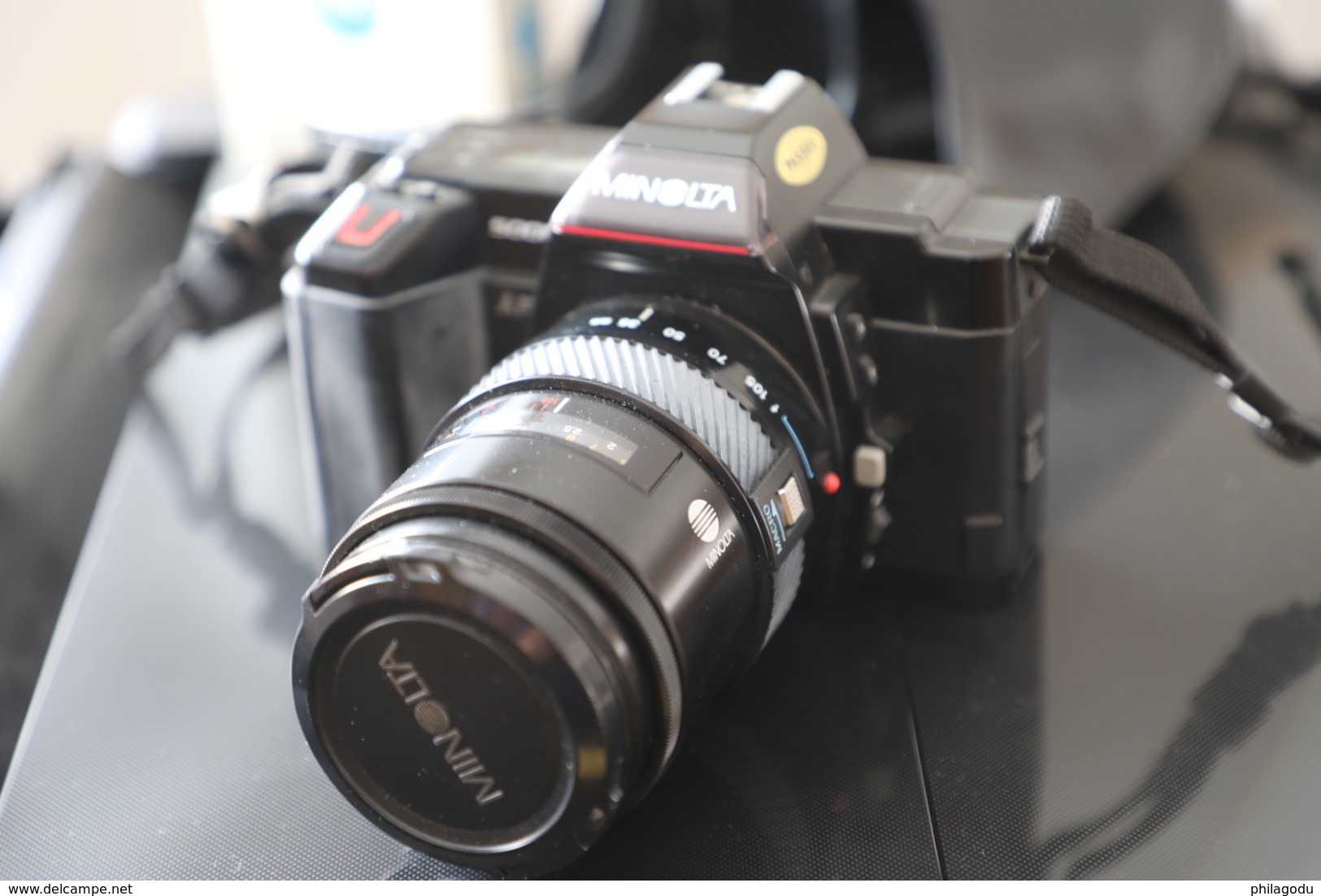 MINOLTA 5000 Pour Film   Un Grand Classique Des Années 90    Avec étui En Cuir, Manuels, Accessoires - Appareils Photo