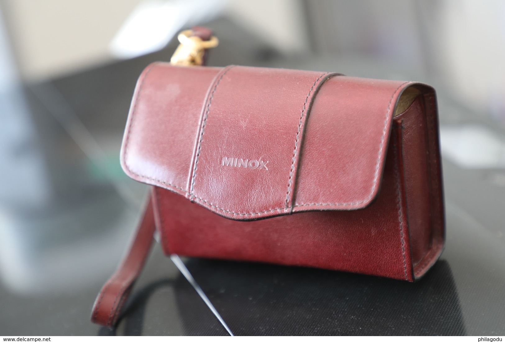 MINOX Et Son Flash Electronique    Avec étui En Cuir, Et Accessoires - Appareils Photo