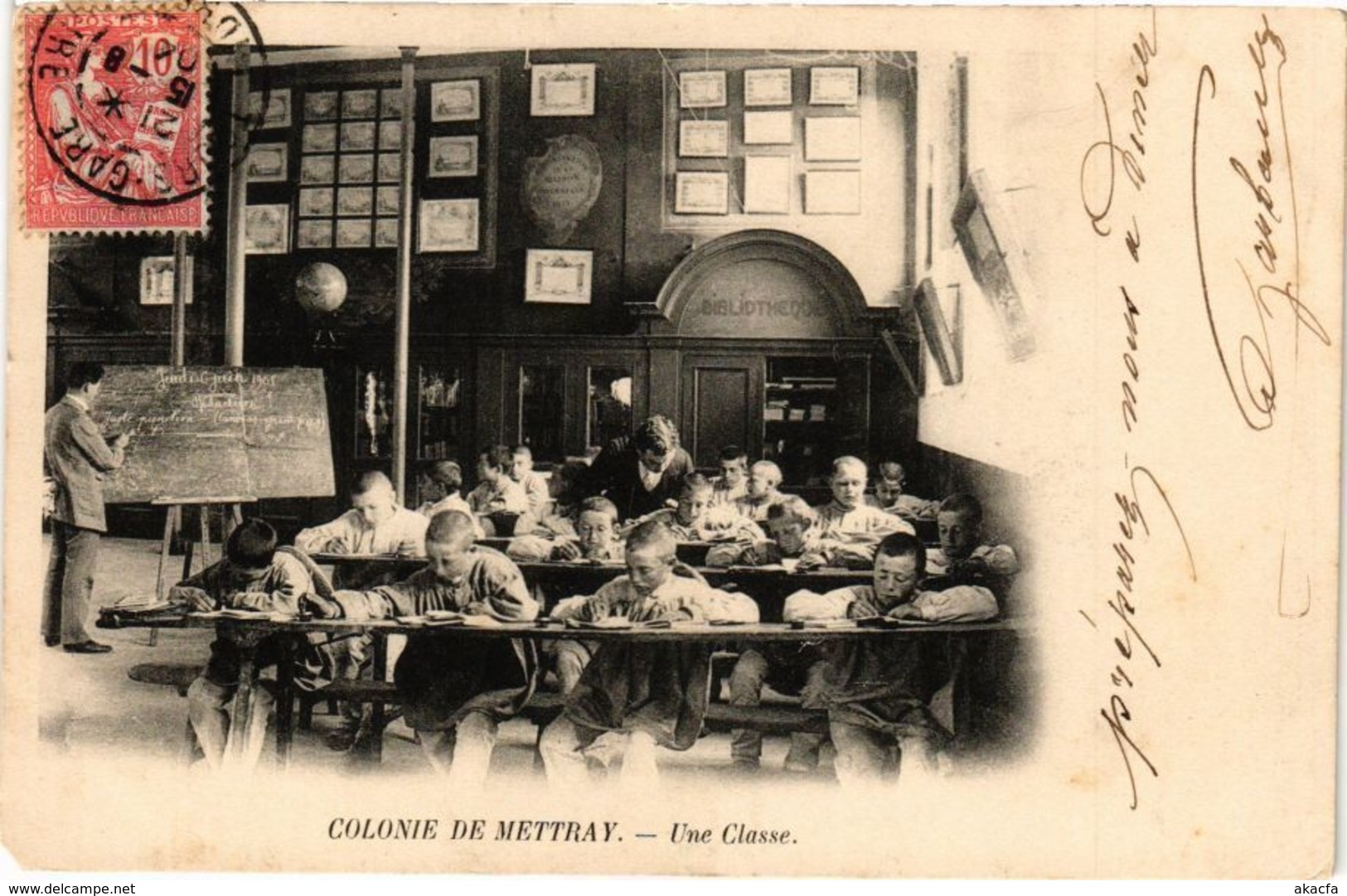 CPA Colonie De METTRAY - Une Classe (229602) - Mettray