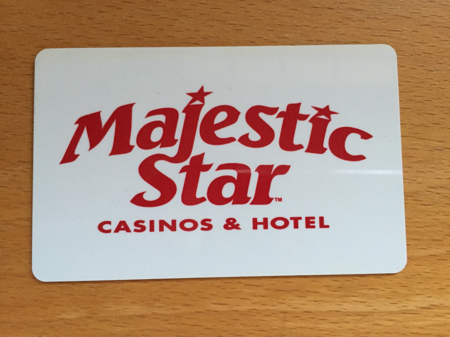 Hotelkarte Room Key Keycard Clef De Hotel Tarjeta Hotel   MAJESTIC STAR Casino & Hotel  GARY - Unclassified