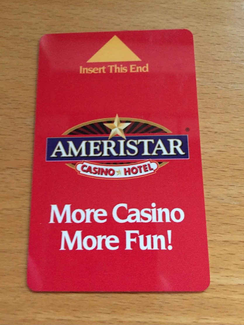 Hotelkarte Room Key Keycard Clef De Hotel Tarjeta Hotel  AMERISTAR  COUNCIL BLUFFS - Ohne Zuordnung