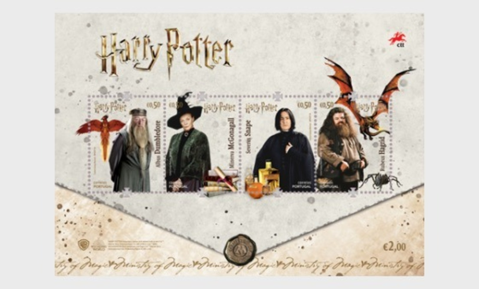 H01 Portugal 209 Harry Potter Miniature Sheet  MNH Postfrisch - Nuovi